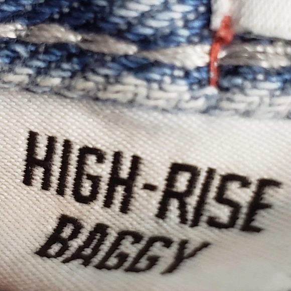 BDG Urban Outfitters High Rise Baggy Jeans Women's Size 25 Blue Y2K Skate - Picture 6 of 14